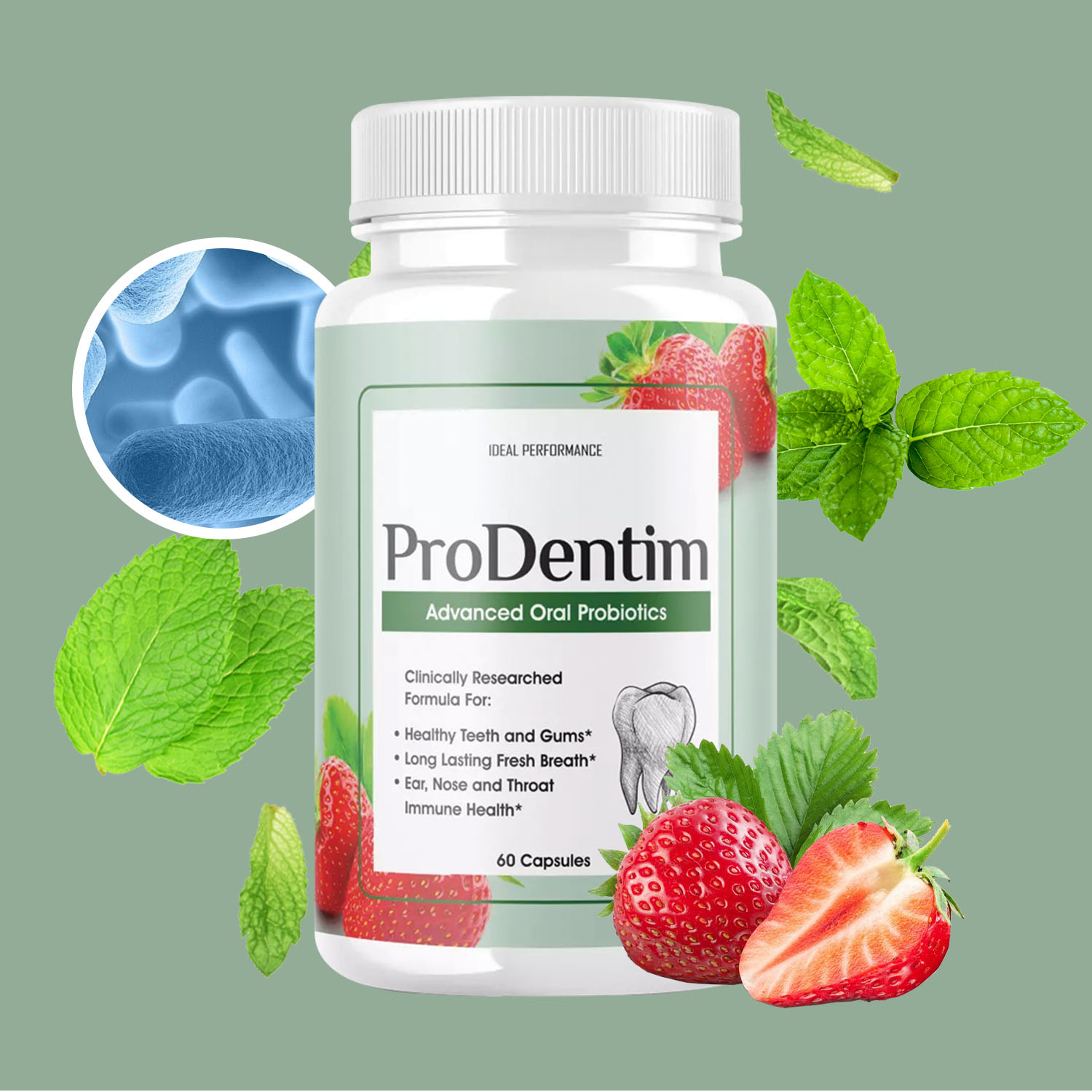 Digestive Enzyme Blend - Усовершенствованные оральные пробиотики — освежает дыхание,