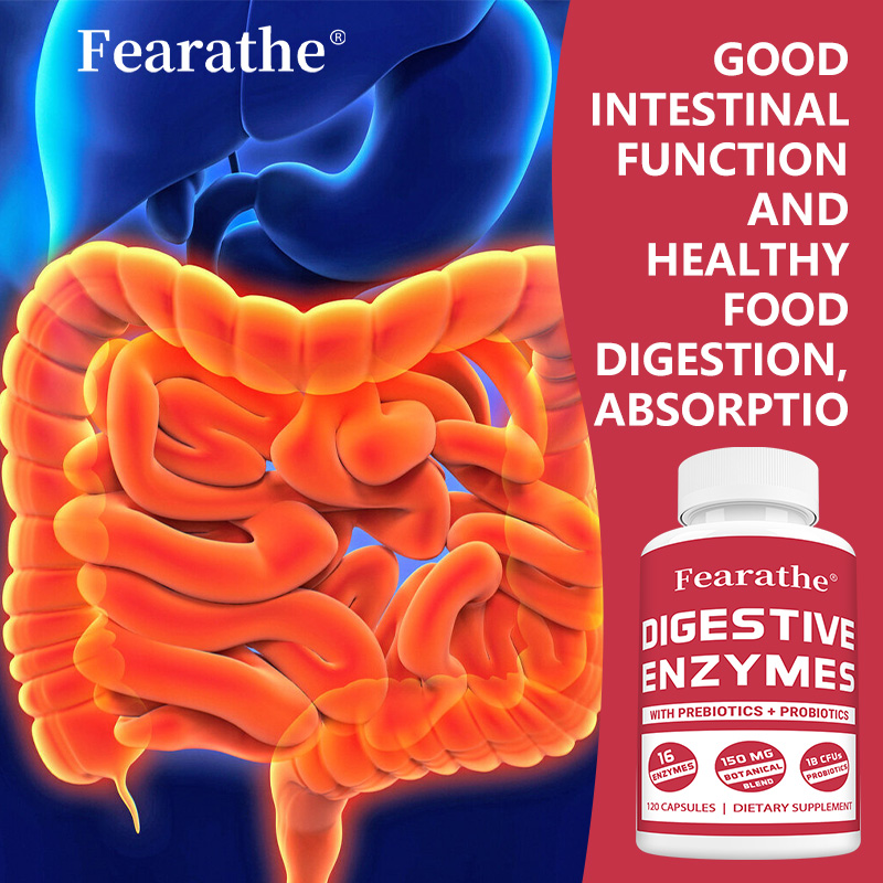 Digestive Enzyme Blend - Энзимные капсулы для пищеварения — с