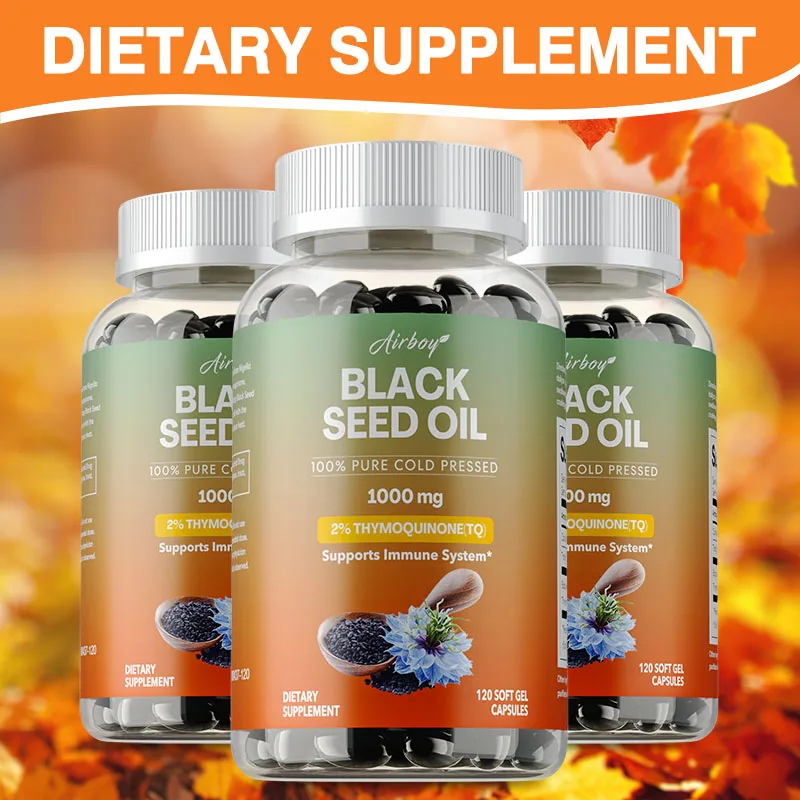 Black Seed Oil Capsule - Капсулы с маслом черных семян —