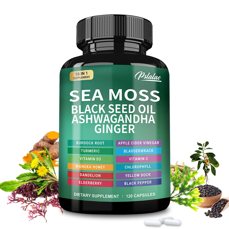 Black Seed Oil Capsule - Морской Мох | Масло черного семян