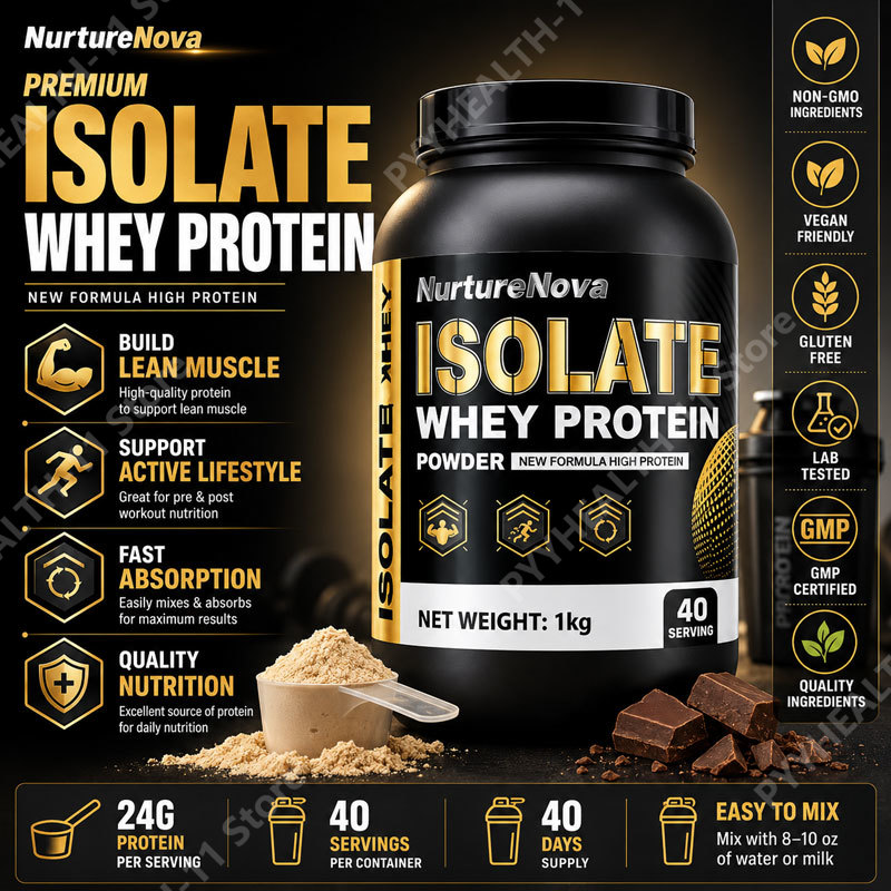 Nutrition For Fitness And Sports - Изолят сывороточного протеина, низкокалорийная добавка для