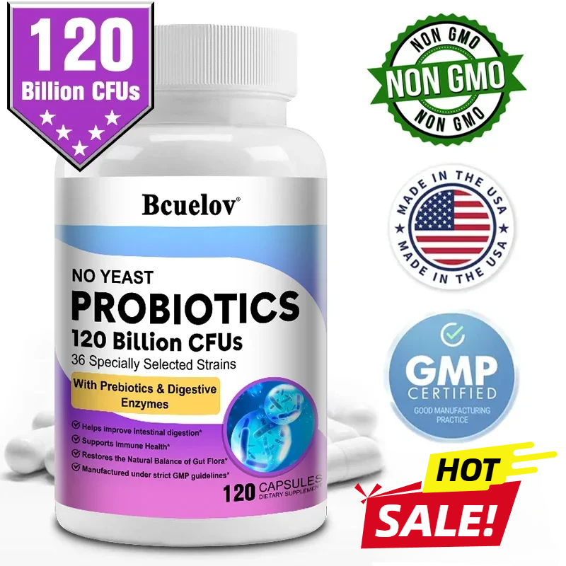 Digestive Enzyme Blend - Пробиотики 120 миллиардов CFU 36 жил