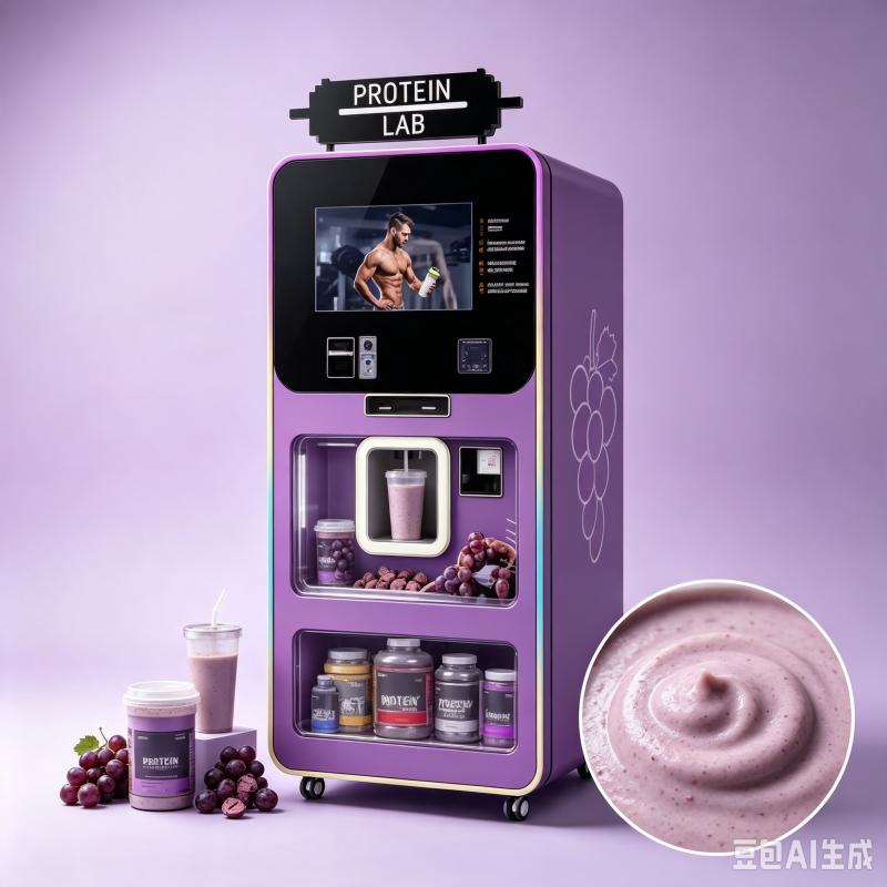 Nutrition For Fitness And Sports - Автомат для продажи протеиновых коктейлей с