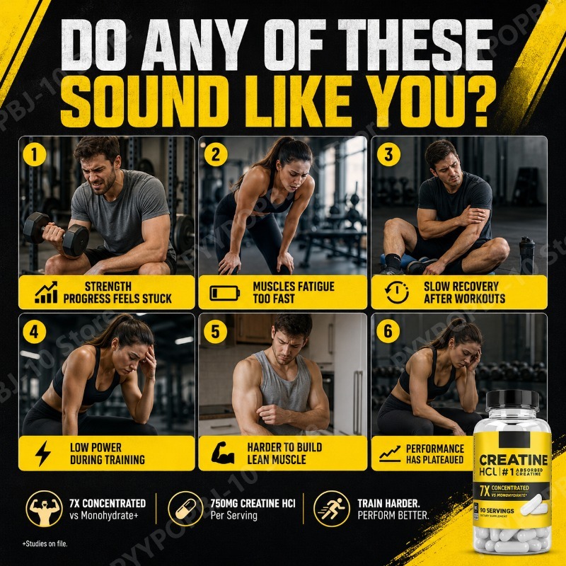Креатин HCl 750 мг, 90 капсул, – обзор и цена Nutrition For Fitness