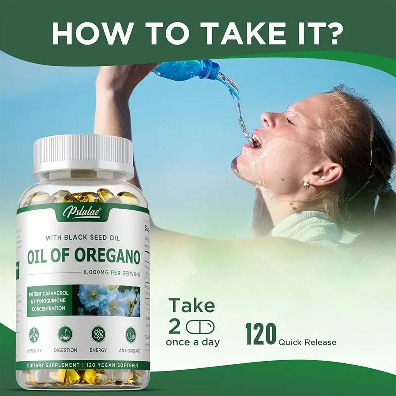 Капсулы с маслом орегано - бал – обзор и цена Black Seed Oil Capsule