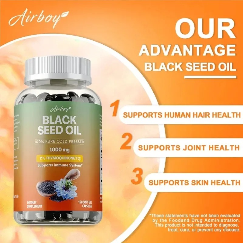Капсулы с маслом черного тмина – обзор и цена Black Seed Oil Capsule