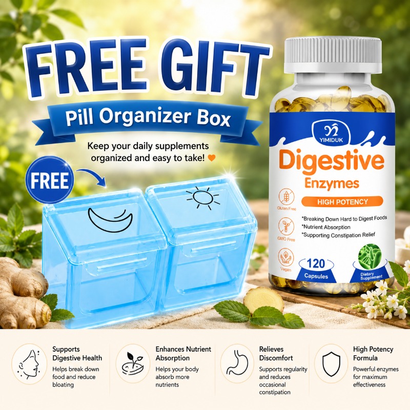 Органические капсулы с пищевар – обзор и цена Digestive Enzyme Blend
