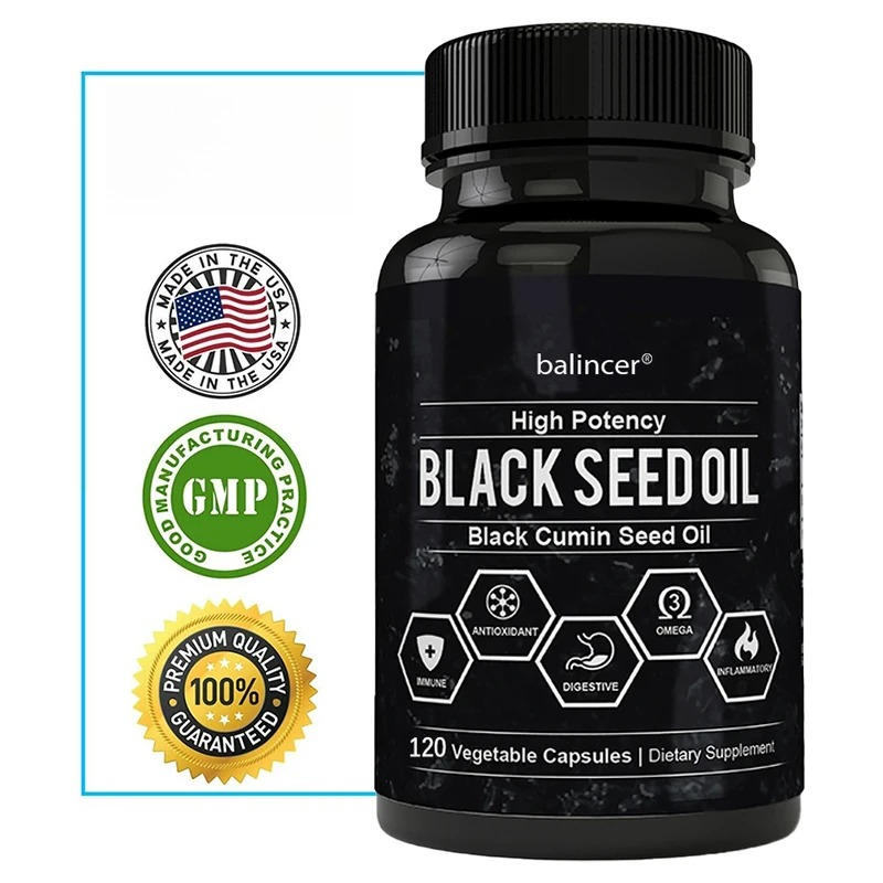 Масло семян черного кумина-под – обзор и цена Black Seed Oil Capsule