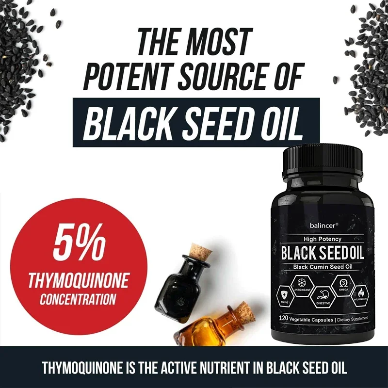 Масло семян черного кумина-под – обзор и цена Black Seed Oil Capsule