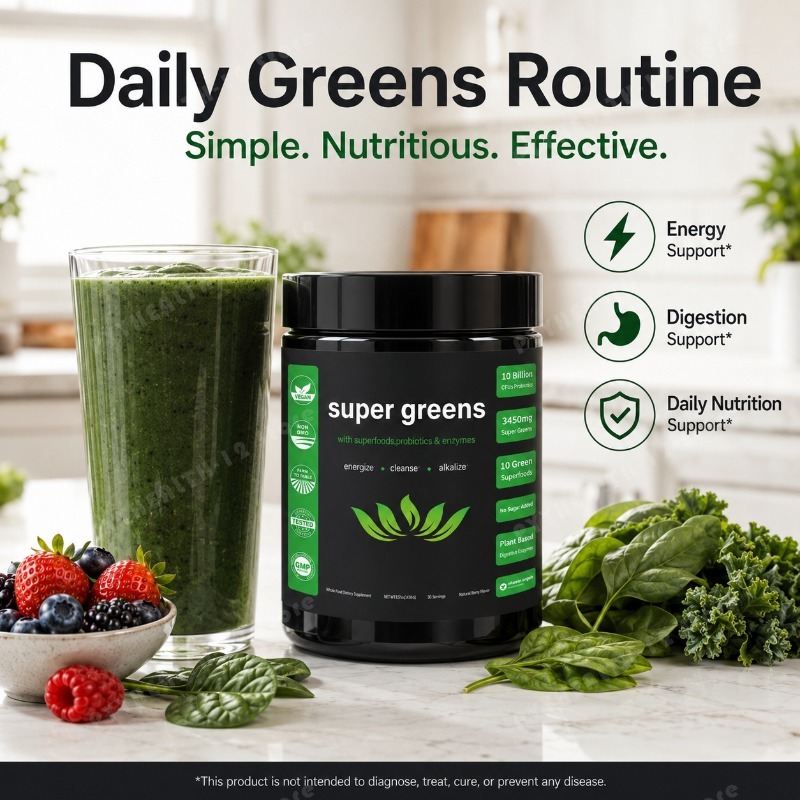 Суперзеленый порошок с фруктов – обзор и цена Digestive Enzyme Blend