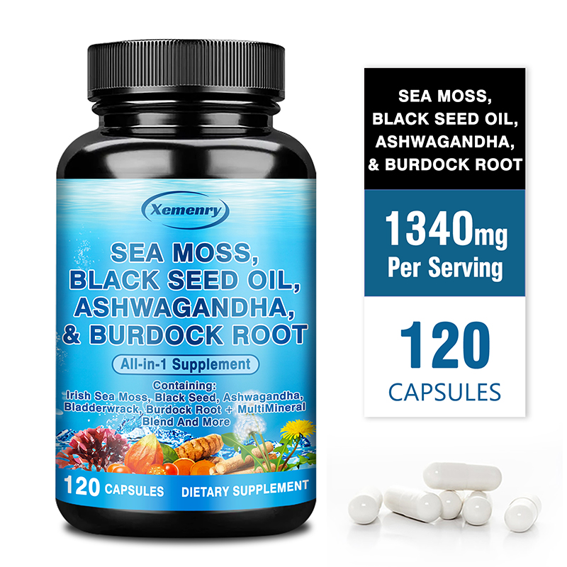 Морской мох, масло черного тми – обзор и цена Black Seed Oil Capsule