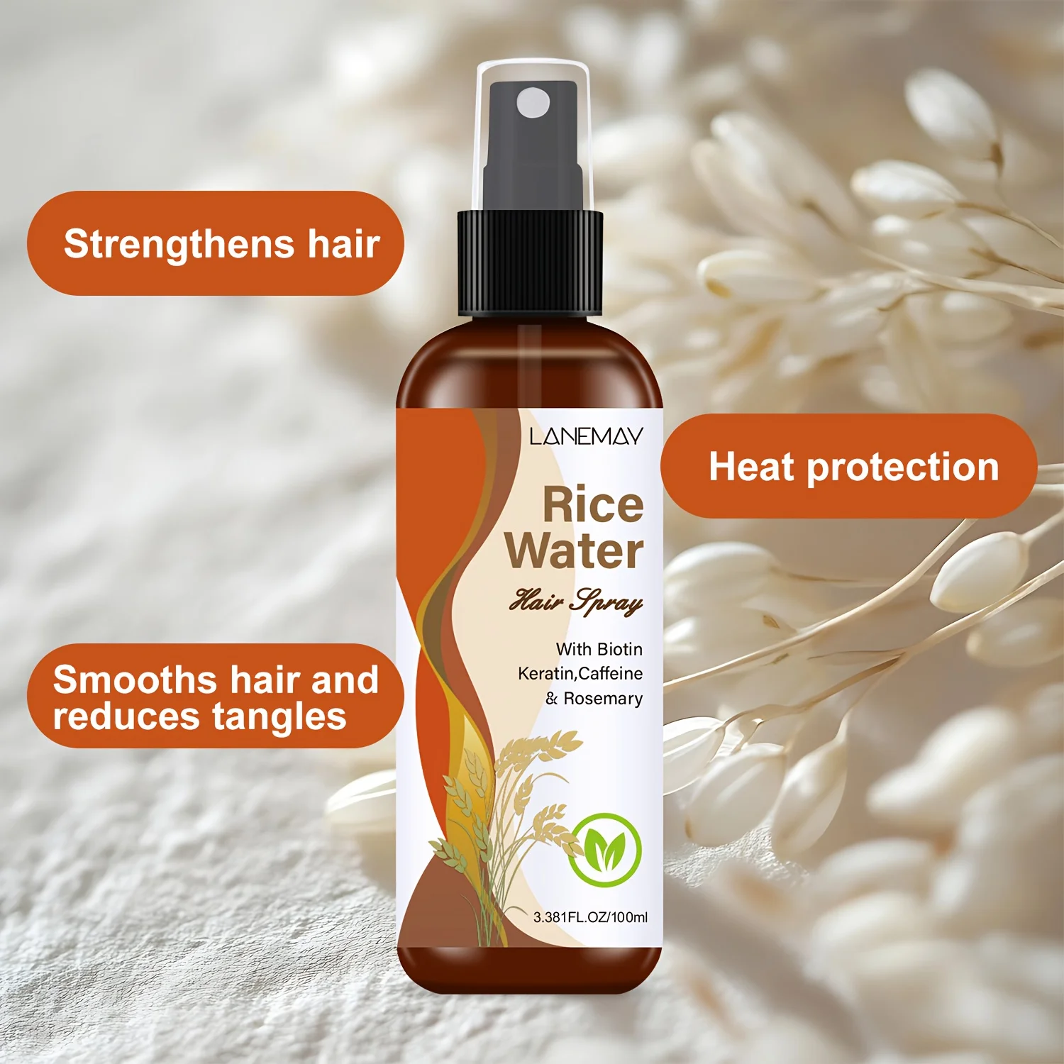 Спрей для волос с рисовой водо – обзор и цена Biotin Hair Growth