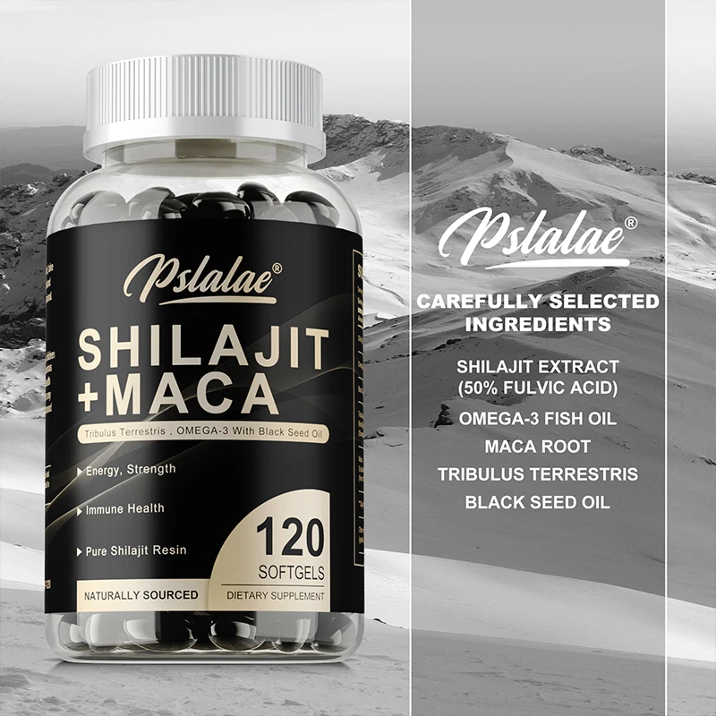 Shilajit + Мака — повышает эне – обзор и цена Black Seed Oil Capsule