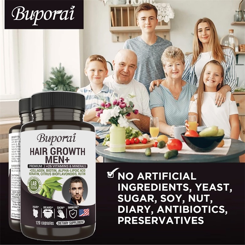 Мужская добавка для роста воло – обзор и цена Biotin Hair Growth