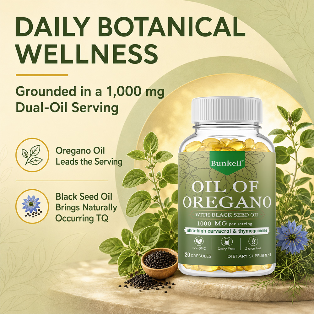 Масло орегано с маслом черного – обзор и цена Black Seed Oil Capsule