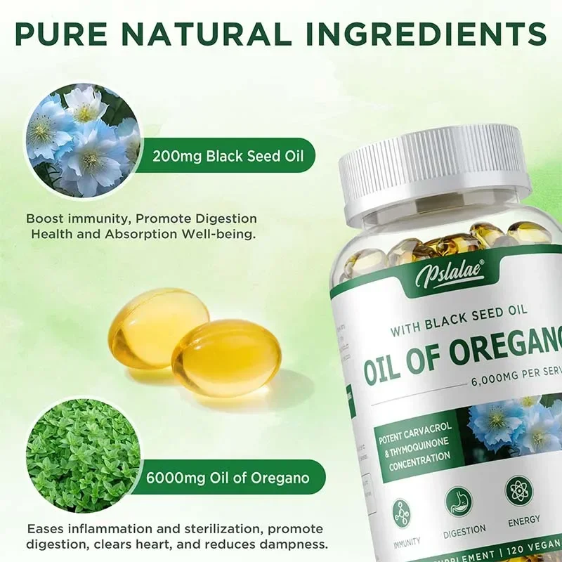 Капсулы с маслом орегано - ант – обзор и цена Black Seed Oil Capsule