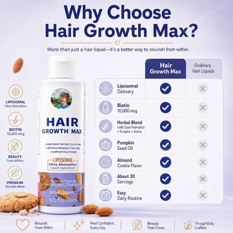 Средство для роста волос Women – обзор и цена Biotin Hair Growth