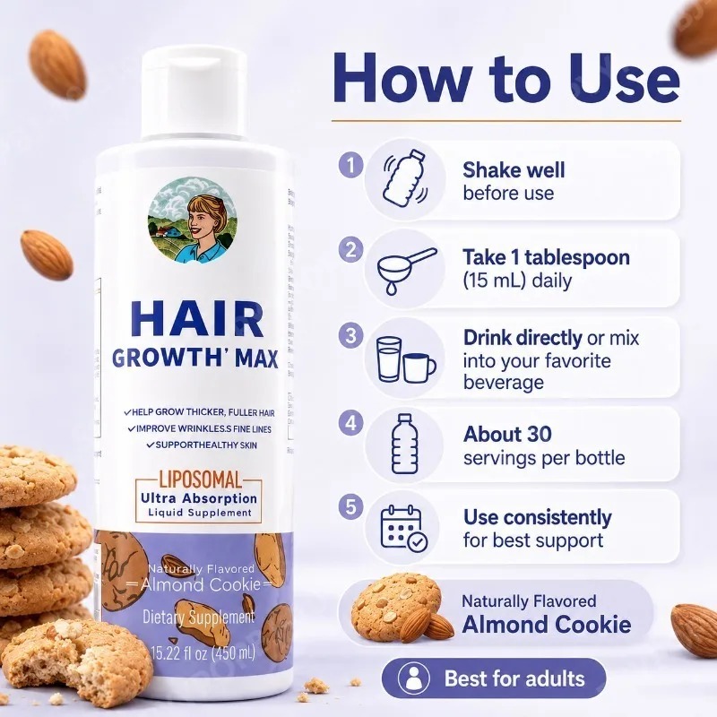 Средство для роста волос Women – обзор и цена Biotin Hair Growth
