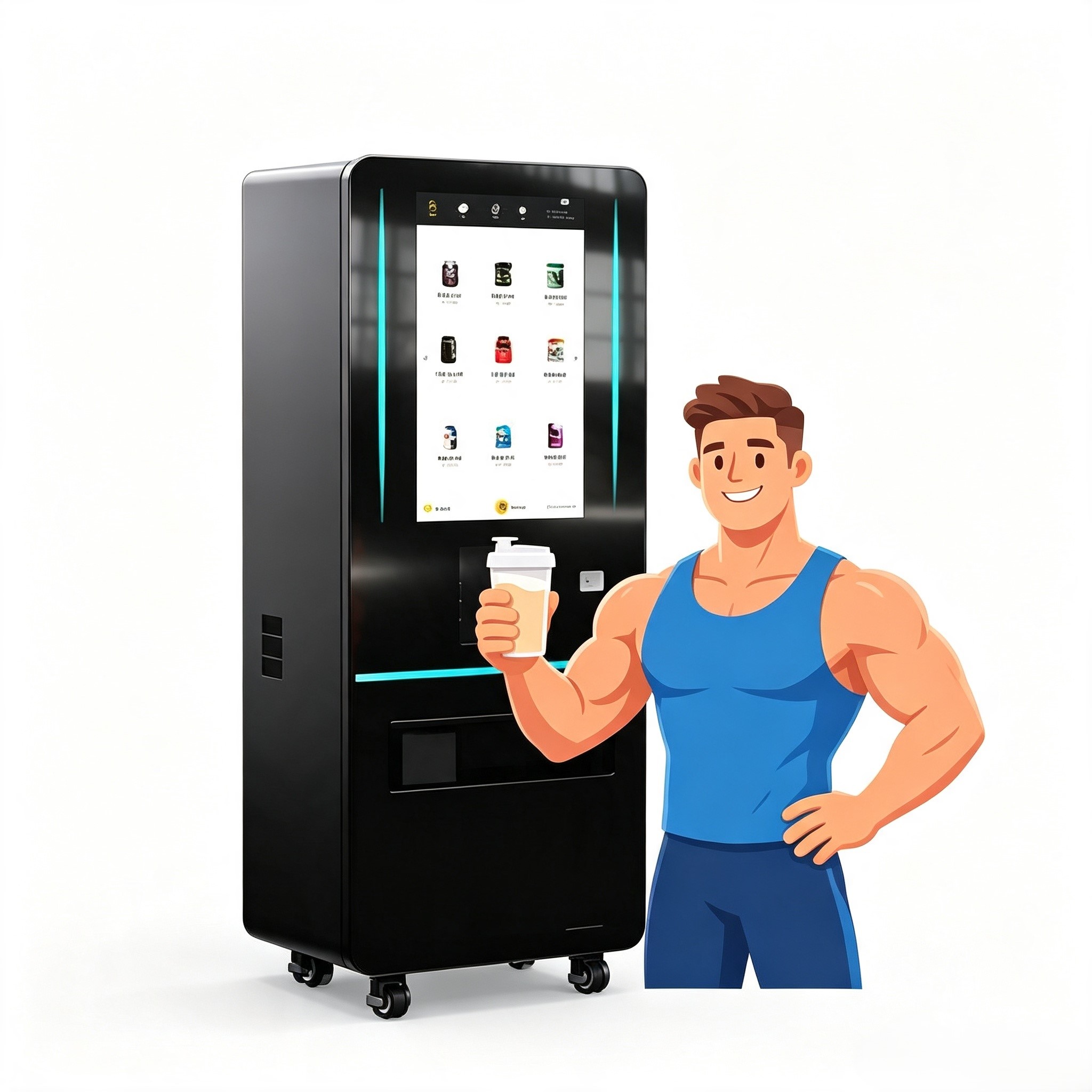 Умный автомат по продаже сывор – обзор и цена Nutrition For Fitness